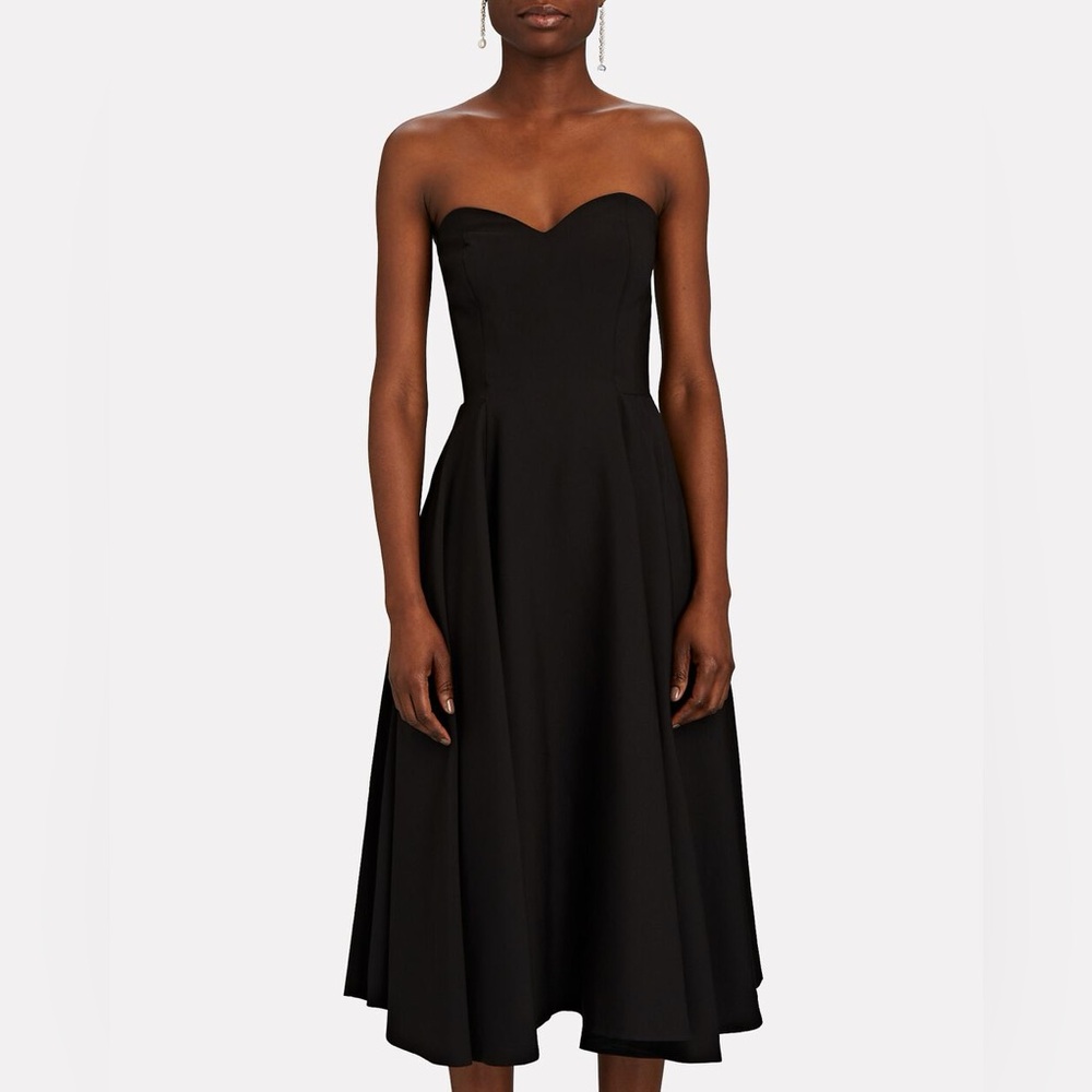 Black Strapless Dress